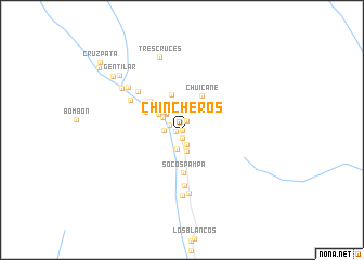 map of Chincheros