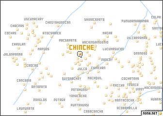 map of Chinche