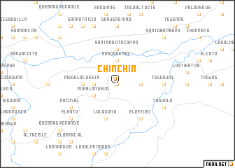 map of Chinchín