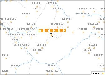 map of Chinchipampa