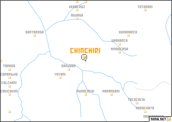 map of Chinchiri
