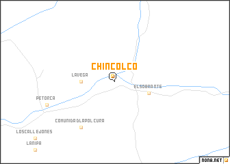 map of Chincolco