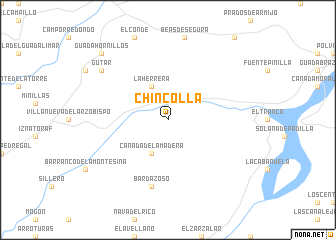 map of Chincolla