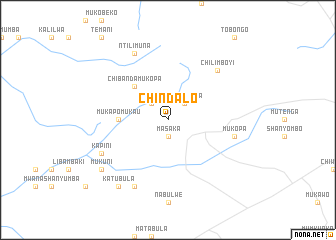 map of Chindalo