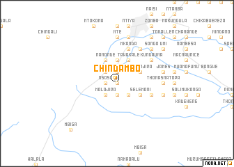 map of Chindambo