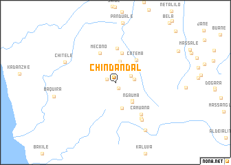 map of Chindandal