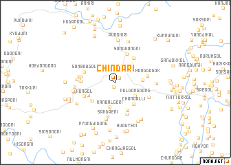 map of Chinda-ri