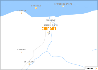 map of Chindat