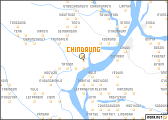 map of Chindaung