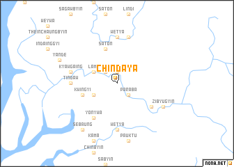 map of Chindaya