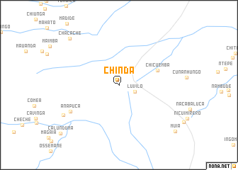 map of Chinda