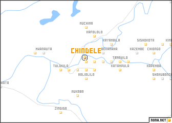 map of Chindele