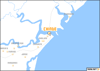 map of Chinde