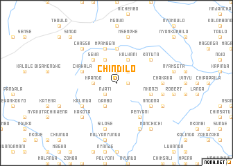 map of Chindilo