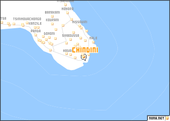 map of Chindini