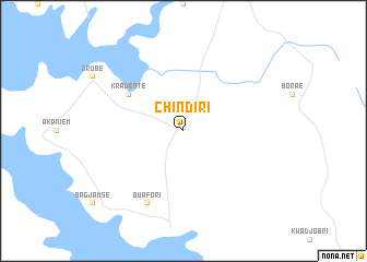 map of Chindiri