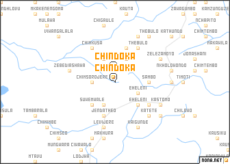 map of Chindoka