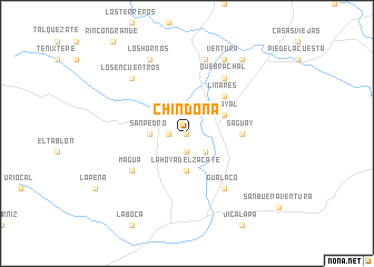 map of Chindona