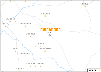 map of Chindongo