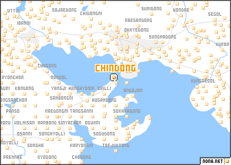 map of Chin-dong