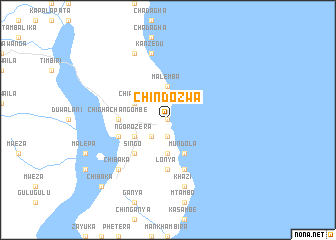 map of Chindozwa