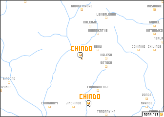 map of Chindo