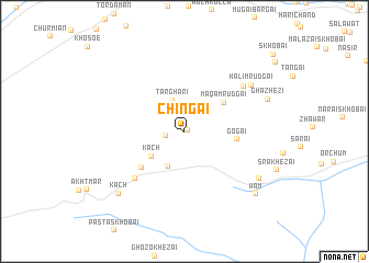 map of Chingai