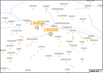 map of Chingai