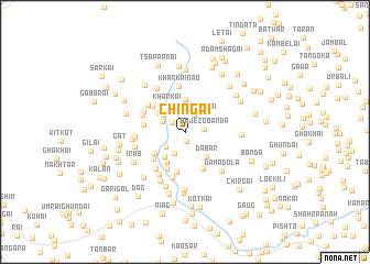 map of Chingai