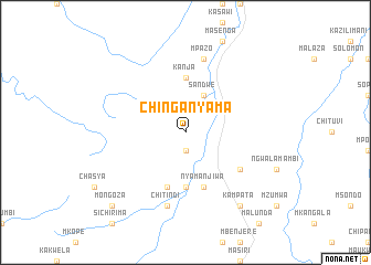 map of Chinganyama