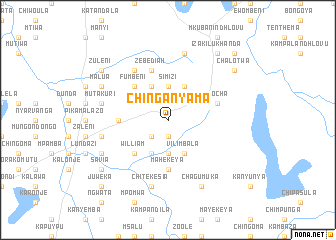 map of Chinganyama