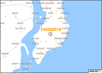 map of Chinganya
