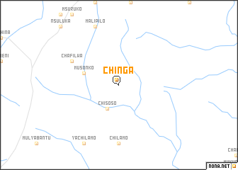 map of Chinga