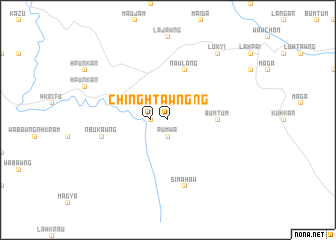 map of Chinghtawng