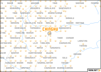 map of Ching-hu