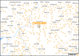 map of Chingiāni