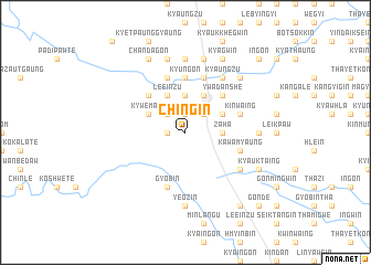 map of Chingin