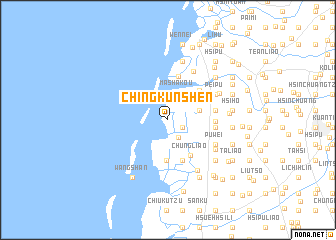 map of Ch\