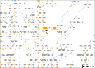 map of Ching-mein