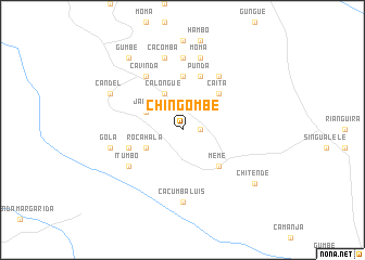 map of Chingombe