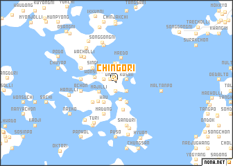 map of Chin\