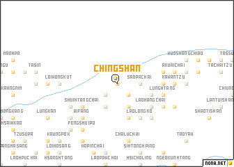 map of Chingshan