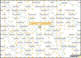 map of Ching-tzu-k\