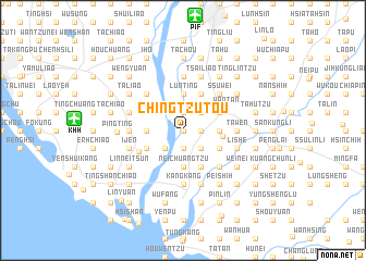map of Ching-tzu-t\