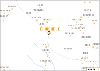 map of Chinguele