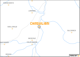map of Chinguiliani