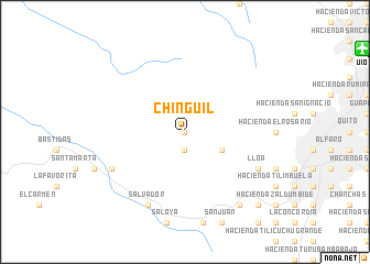 map of Chinguil