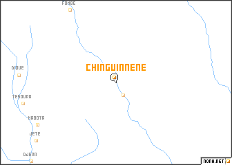 map of Chingüinnene