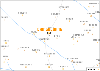 map of Chinguluane