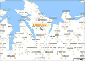 map of Chin\